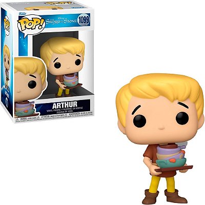 Funko Pop Disney Sword In The - Stone Arthur #1099 Vinil 9,5 cm Oficial Funko