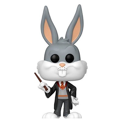 Funko Pop Wb 100Th Bugs - Bunny Gryffindor #1334 Vinil 9,5 cm Oficial Funko