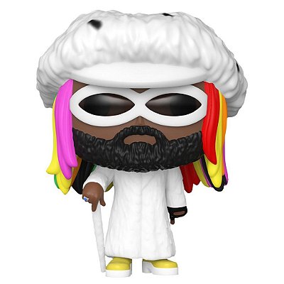 Funko Pop Rocks George Clinton - George Clinton #333 Vinil 9,5 cm Oficial Funko