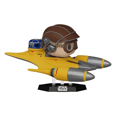 Funko Pop Star Wars Anakin In - Naboo Starfifghter #677 Vinil 9,5 cm Oficial Funko
