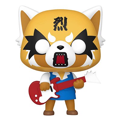 Funko Pop Aggretsuko - Aggretsuko W/Guitar #96 Vinil 9,5 cm Oficial Funko