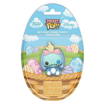 Funko Pop Pocket Disney Lilo Stitch - Easter Scrump #85824 Vinil 9,5 cm Oficial Funko