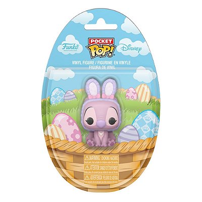Funko Pop Pocket Disney Lilo Stitch - Easter Angel #85823 Vinil 9,5 cm Oficial Funko