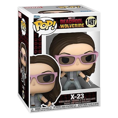 Funko Pop Marvel Deadpool & - Wolverine X-23 #1497 Vinil 9,5 cm Oficial Funko