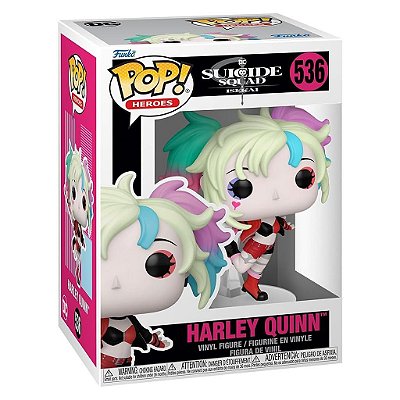 Funko Pop Heroes Suicide Isekai - Harley Quinn #536 Vinil 9,5 cm Oficial Funko