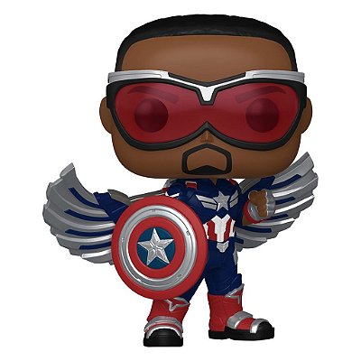 Funko Pop Marvel Captain America - Captain America #1364 Vinil 9,5 cm Oficial Funko