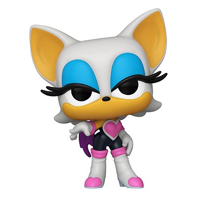 Funko Pop Sonic - Rouge #1057 Vinil 9,5 cm Oficial Funko