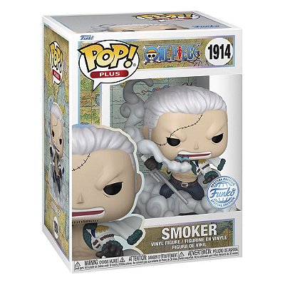 Funko Pop One Piece 4 - Plus Smoker #1914 Vinil 9,5 cm Oficial Funko