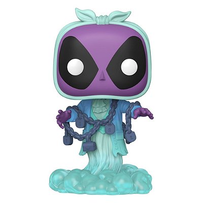 Funko Pop Marvel Deadpool Plus Deadpool As - Jacob Marley #1494 Vinil 9,5 cm Oficial Funko