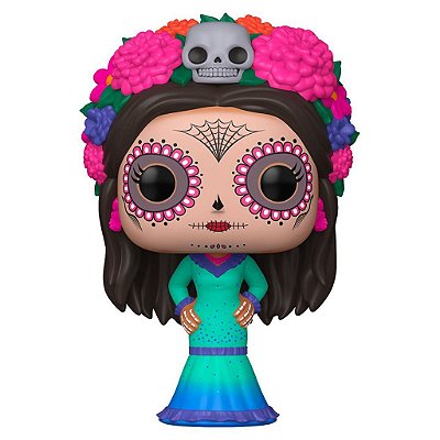 Funko Pop Dia De Los Muertos La - Catrina Azul #101 Vinil 9,5 cm Oficial Funko