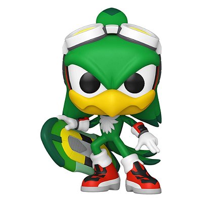 Funko Pop Sonic Jet The - Hawk W/Board #1117 Vinil 9,5 cm Oficial Funko