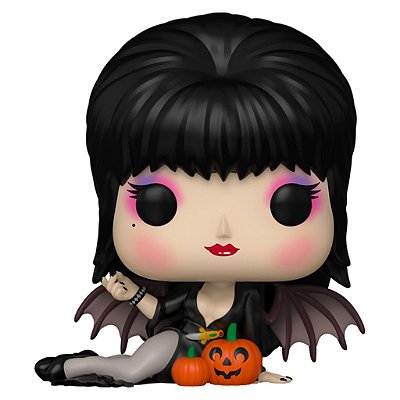 Funko Pop Elvira Mistress Of The Dark - Elvira W/Pumpkins #94 Vinil 9,5 cm Oficial Funko