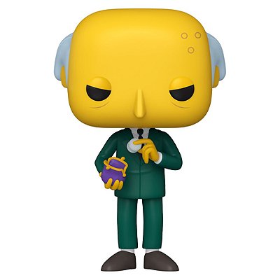 Funko Pop The - Simpsons Mr.Burns (Temporada 11) #1739 Vinil 9,5 cm Oficial Funko