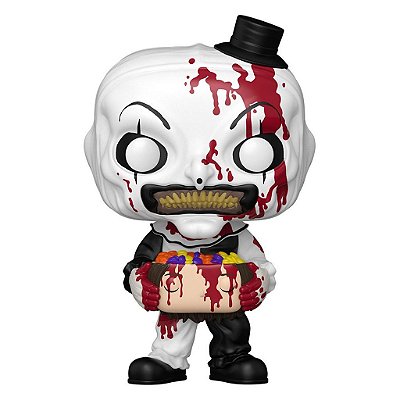 Funko Pop Terrifier Art The - Clown W/Head #1796 Vinil 9,5 cm Oficial Funko