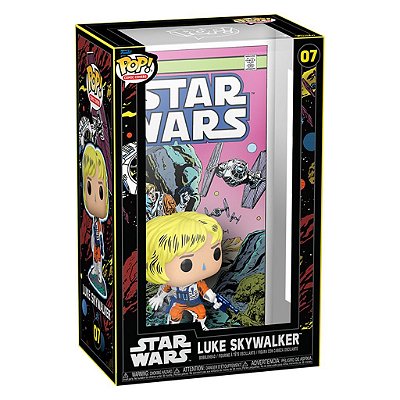 Funko Pop Star Wars Comic Cover Luke - Skywalker 07 #86223 Vinil 9,5 cm Oficial Funko