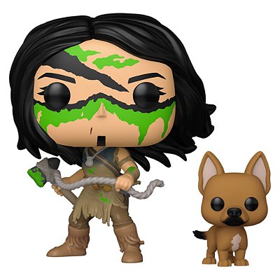 Funko Pop Prey Plus Naru - W/Sari Glow #1910 Vinil 9,5 cm Oficial Funko