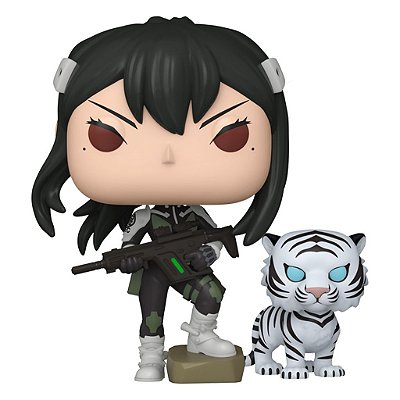 Funko Pop Kaiju No 8 Mina Ashiro - & Bakko #2085 Vinil 9,5 cm Oficial Funko
