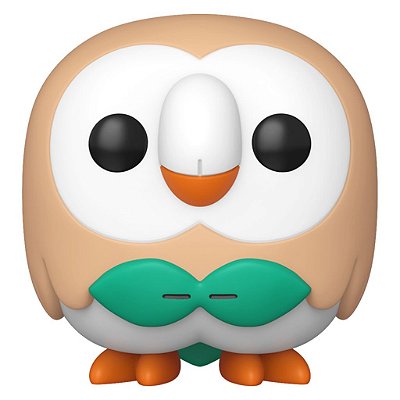 Funko Pop Pokemon - Rowlet (Temporada 7) #1092 Vinil 9,5 cm Oficial Funko