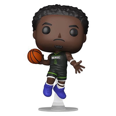Funko Pop Nba - Anthony Edwards #215 Vinil 9,5 cm Oficial Funko