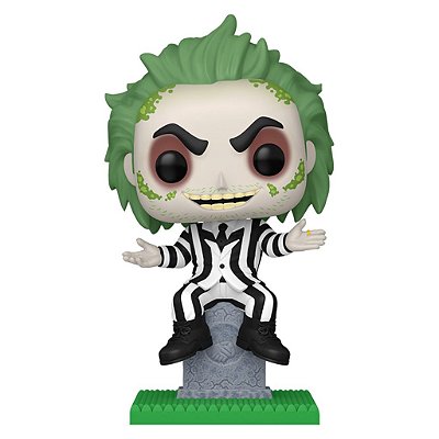 Funko Pop Beetlejuice 3 Plus - Beetlejuice Tombstone #1757 Vinil 9,5 cm Oficial Funko