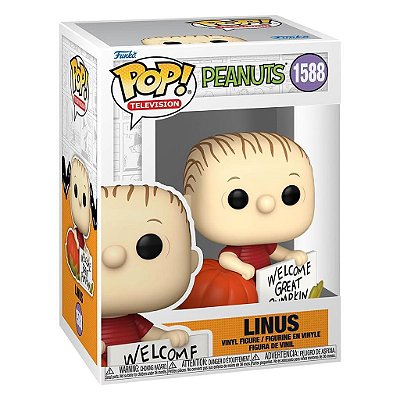 Funko Pop Peanuts Linus - Great Pumpkin #1588 Vinil 9,5 cm Oficial Funko