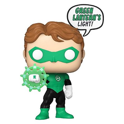 Funko Pop Heroes Dc Green Lantern - Light Glow #530 Vinil 9,5 cm Oficial Funko