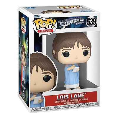 Funko Pop Heroes Dc Superman Movie - Lois Lane #539 Vinil 9,5 cm Oficial Funko