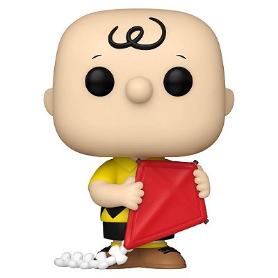 Funko Pop Peanuts Charlie - Brown W/Kite #1678 Vinil 9,5 cm Oficial Funko