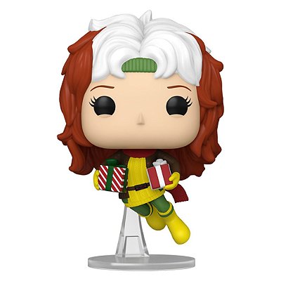 Funko Pop Marvel Holiday - Divas Rogue #1534 Vinil 9,5 cm Oficial Funko