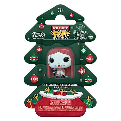 Funko Pop Pocket Holidy - Nbc Sally #86095 Vinil 9,5 cm Oficial Funko