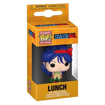 Funko Pop Keychain - Dragonball Lunch #84920 Vinil 9,5 cm Oficial Funko
