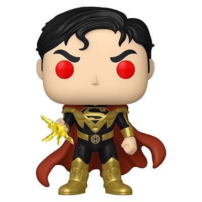 Funko Pop Heroes Shield Through Superman - Fall Sinestro #611 Vinil 9,5 cm Oficial Funko