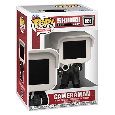Funko Pop Skibidi - Cameraman #1956 Vinil 9,5 cm Oficial Funko