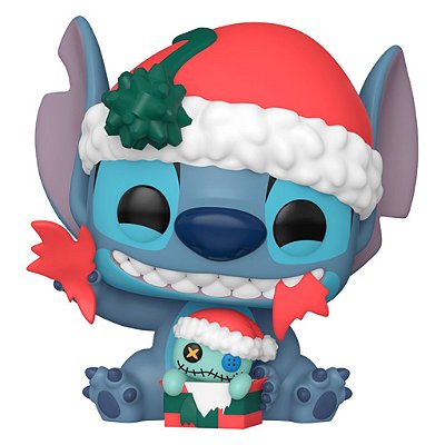 Funko Pop Disney Lilo Stitch Stitch - Unwrapping Gift #1522 Vinil 9,5 cm Oficial Funko