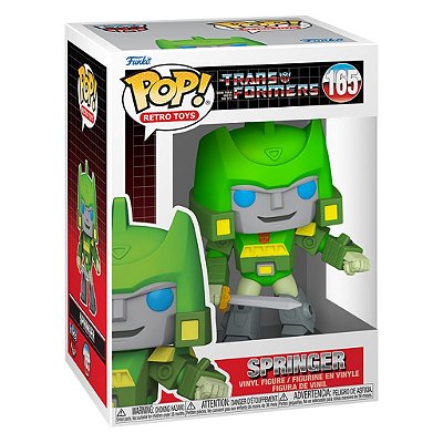 Funko Pop Transformers - Springer (Temporada 6) #165 Vinil 9,5 cm Oficial Funko