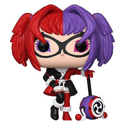 Funko Pop Heroes Batman Ninja - Harley Quinn #607 Vinil 9,5 cm Oficial Funko