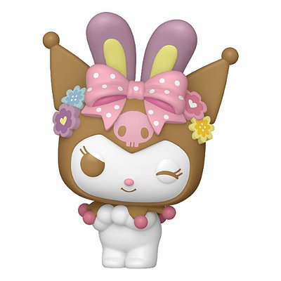 Funko Pop Pocket Hello Kitty - Spring Kuromi #89033 Vinil 9,5 cm Oficial Funko