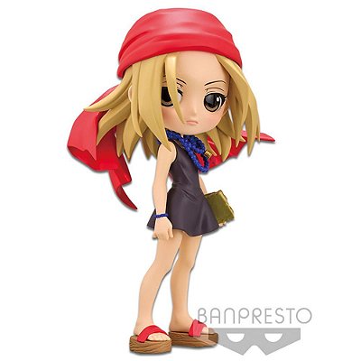 Action Figure Banpresto Anime Shaman King Anna Kyoyama Q Posket 14 cm Oficial
