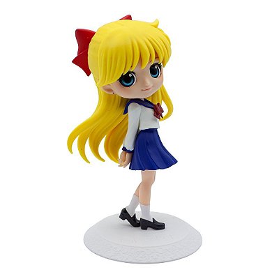 Action Figure Banpresto Anime Sailor Moon Minako Aino Banpresto 11-18 cm conforme a linha Oficial