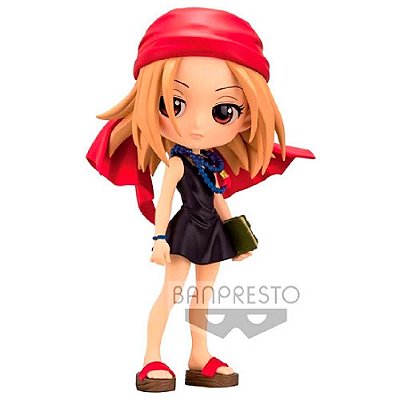 Action Figure Banpresto Anime Shaman King Anna Kyoyama Q Posket 14 cm Oficial