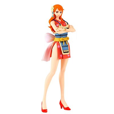 Action Figure Banpresto One Piece Nami Wanokuni Glitter & Glamours 25 cm Oficial