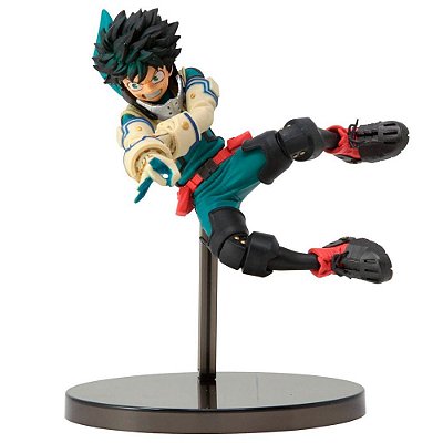 Action Figure Banpresto My Hero Academia Izuku Midoriya Banpresto 11-18 cm conforme a linha Oficial