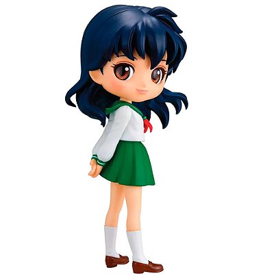 Action Figure Banpresto Anime Inuyasha Kagome Higurashi Q Posket 14 cm Oficial