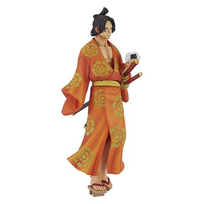 Action Figure Banpresto One Piece Magazine Portgas Ace Banpresto 11-18 cm conforme a linha Oficial