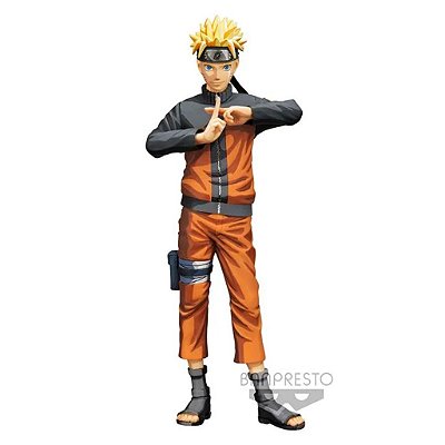 Action Figure Banpresto Naruto Nero Uzumaki Manga Grandista 25-28 cm Oficial