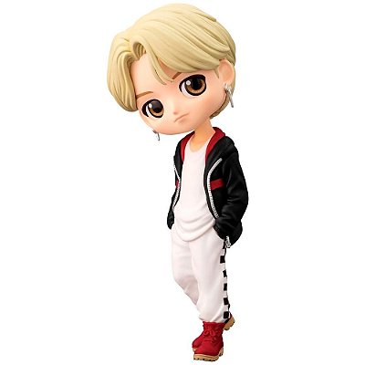 Action Figure Banpresto Anime Bts Tinytan Jimin Q Posket 14 cm Oficial