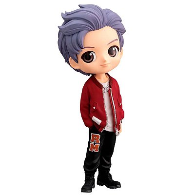 Action Figure Banpresto Anime Bts Tinytan Rm Q Posket 14 cm Oficial