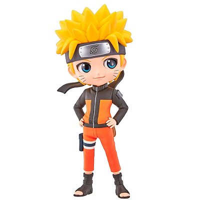 Action Figure Banpresto Naruto Shippuden Uzumaki Q Posket 14 cm Oficial