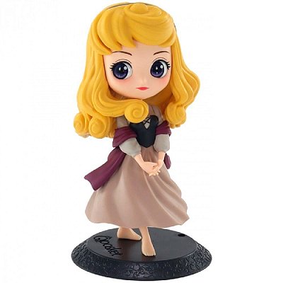 Action Figure Banpresto Disney Characters Aurora Briar Rose Q Posket 14 cm Oficial
