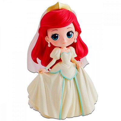 Action Figure Banpresto Disney Characters Ariel Dreamy Q Posket 14 cm Oficial